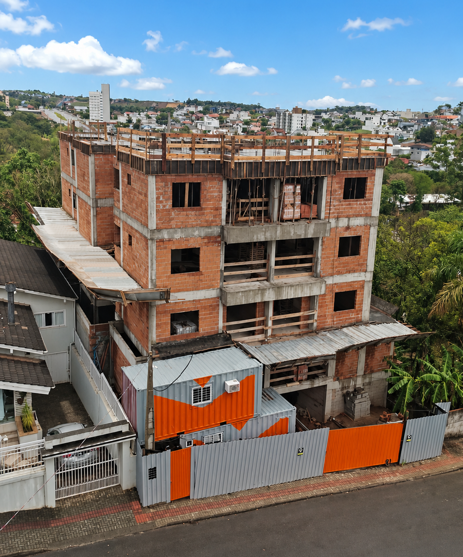 Estágio da obra do Edifício Ipê — Julho/2026
